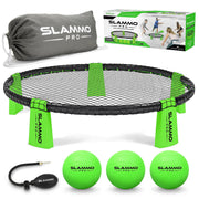 Slammo PRO Game Set – Premium Outdoor Lawn, Beach & Tailgating Roundnet Game