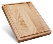 Made in USA, Large Thick Maple Wood Cutting Board for Kitchen with Juice Groove