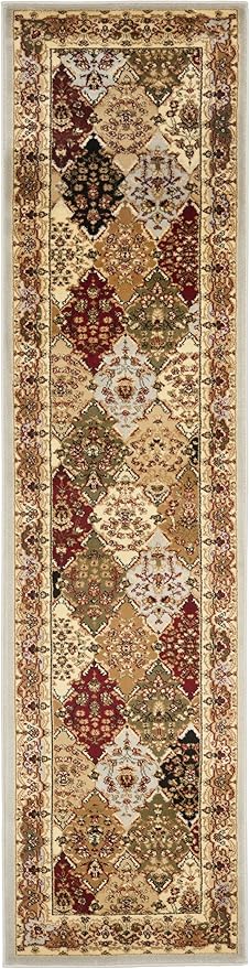 Lyndhurst Collection Accent Rug - 3'3" x 5'3", Multi & Beige