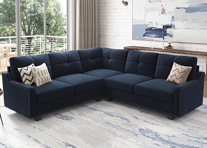 Convertible Sectional Sofa L Shaped Couch,living room