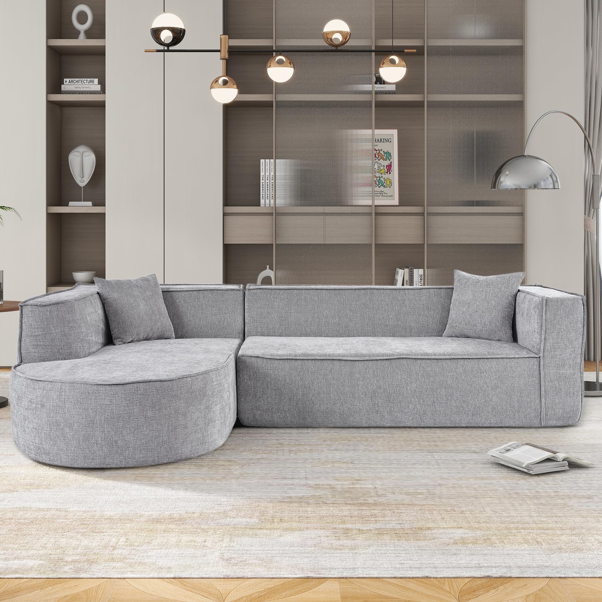 Sectional Sofa with L-Shape Chaise