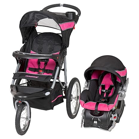 Car Seats and Bases Jogger Travel System with EZ Flex-Loc® Infant Car Seat, Millenium Blue