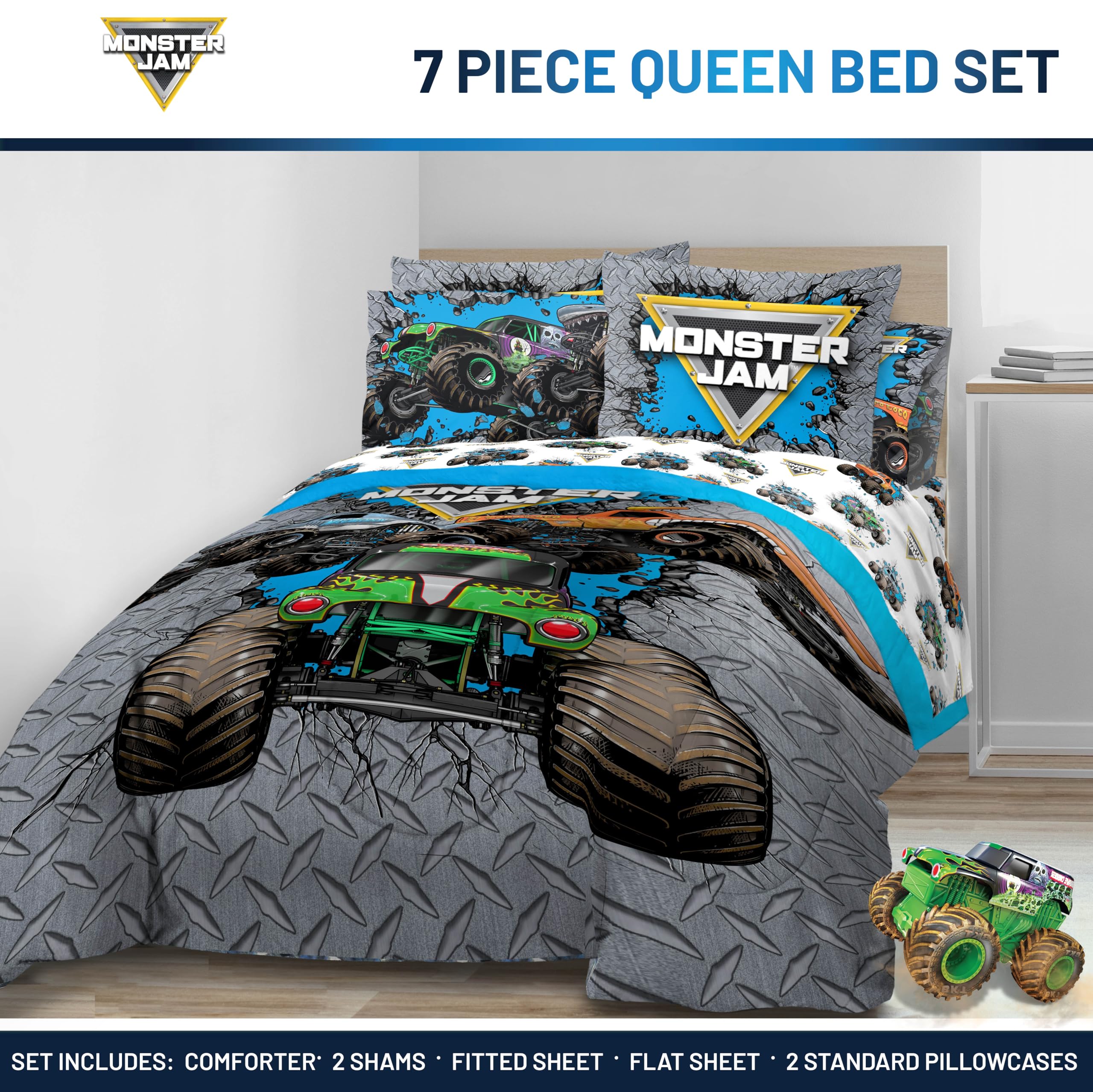 Kids Comforter Set Includes Sheets and Pillow Covers - Soft and Cozy