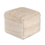 22"x22"x16" Handmade & Handcrafted Ottoman Pouf Comfortable Pouf Ottoman