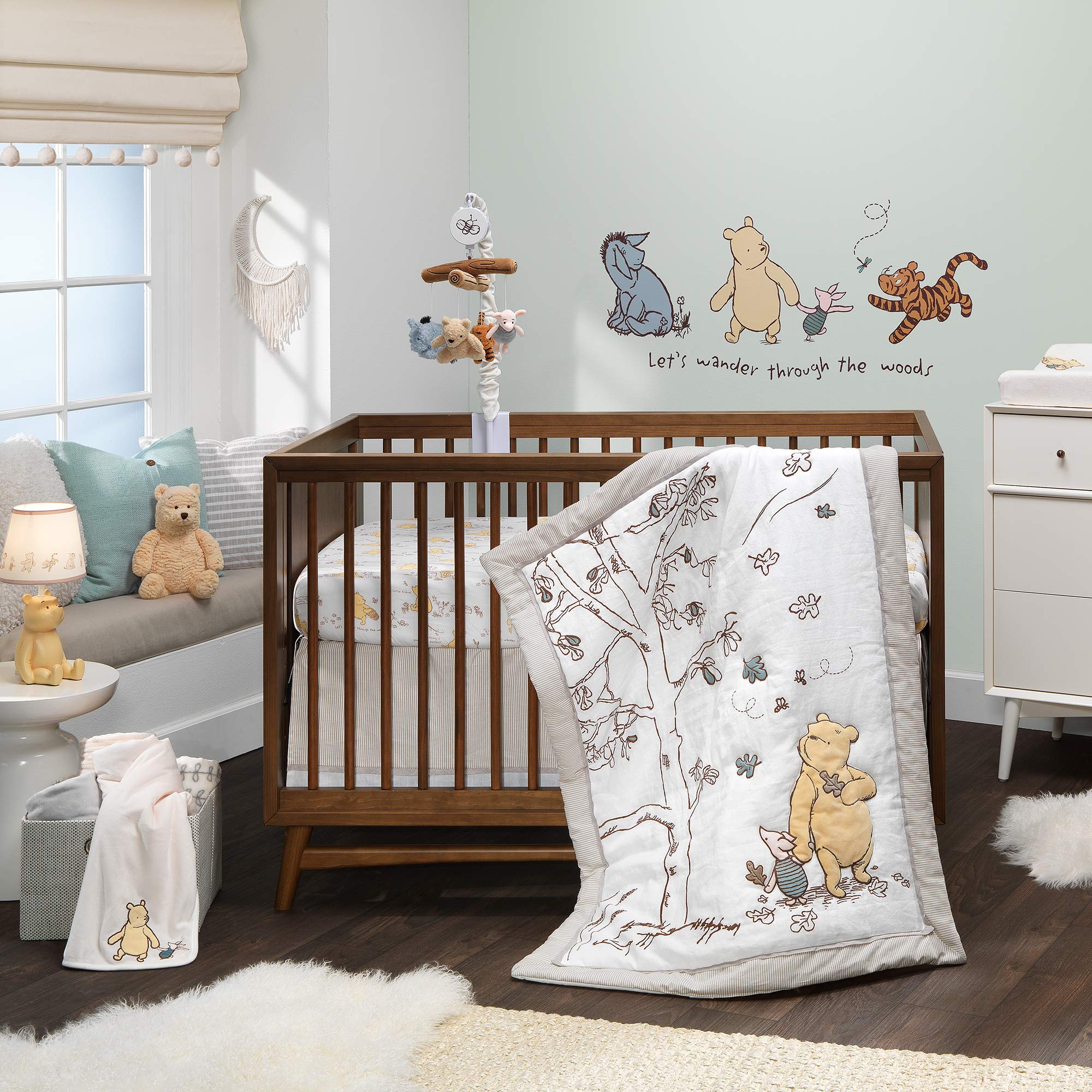 Disney Baby Storytime Pooh Musical Baby Crib Mobile Soother Toy