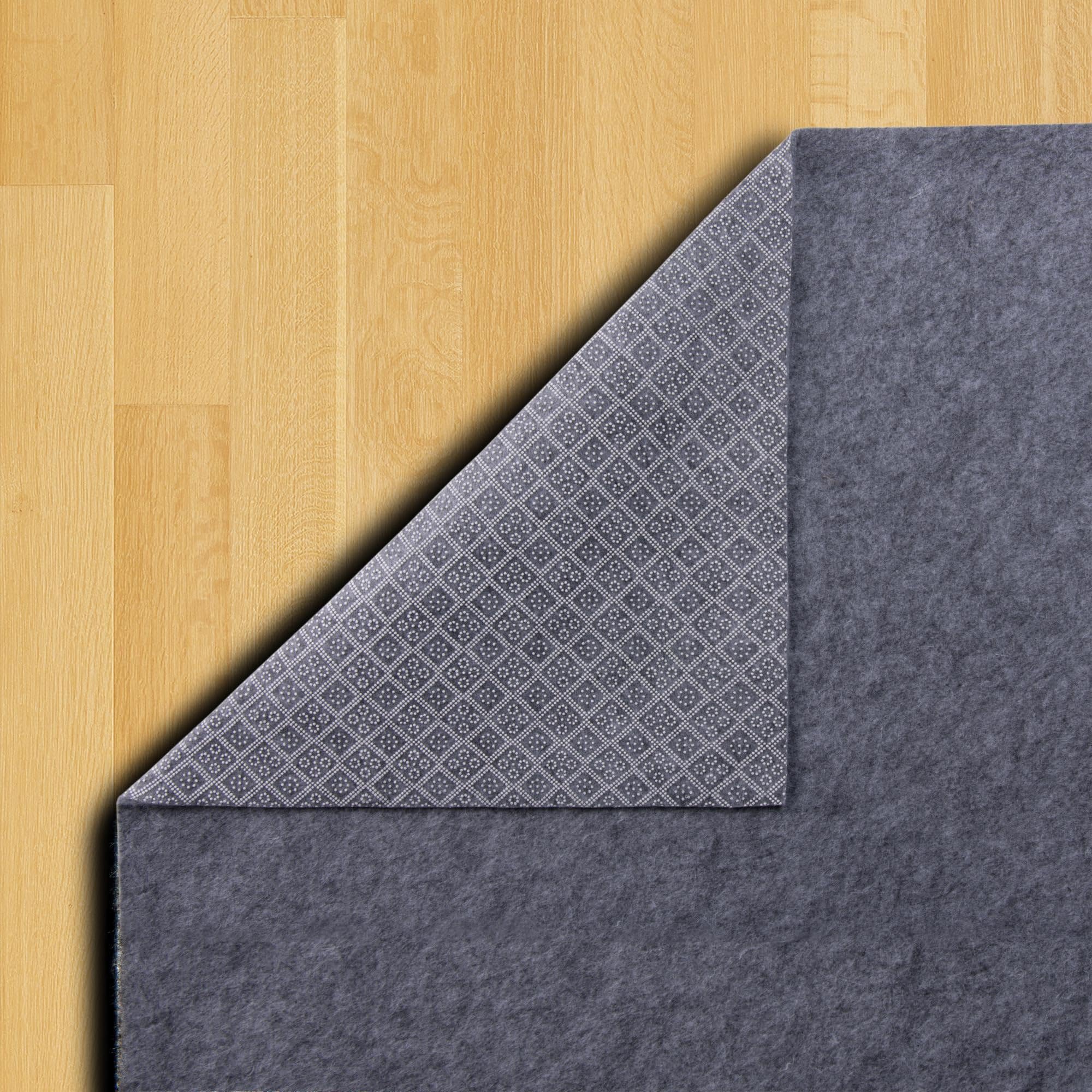 Uni-Luxe Dual Surface Felt and Rubber Non-Slip Rug Pad 1/4" Thick (10'x 14')