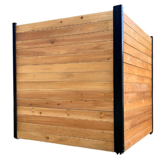 42in H x 38in W (2 Panels) No Dig Enclo Charleston Cedar Wood Privacy Screen