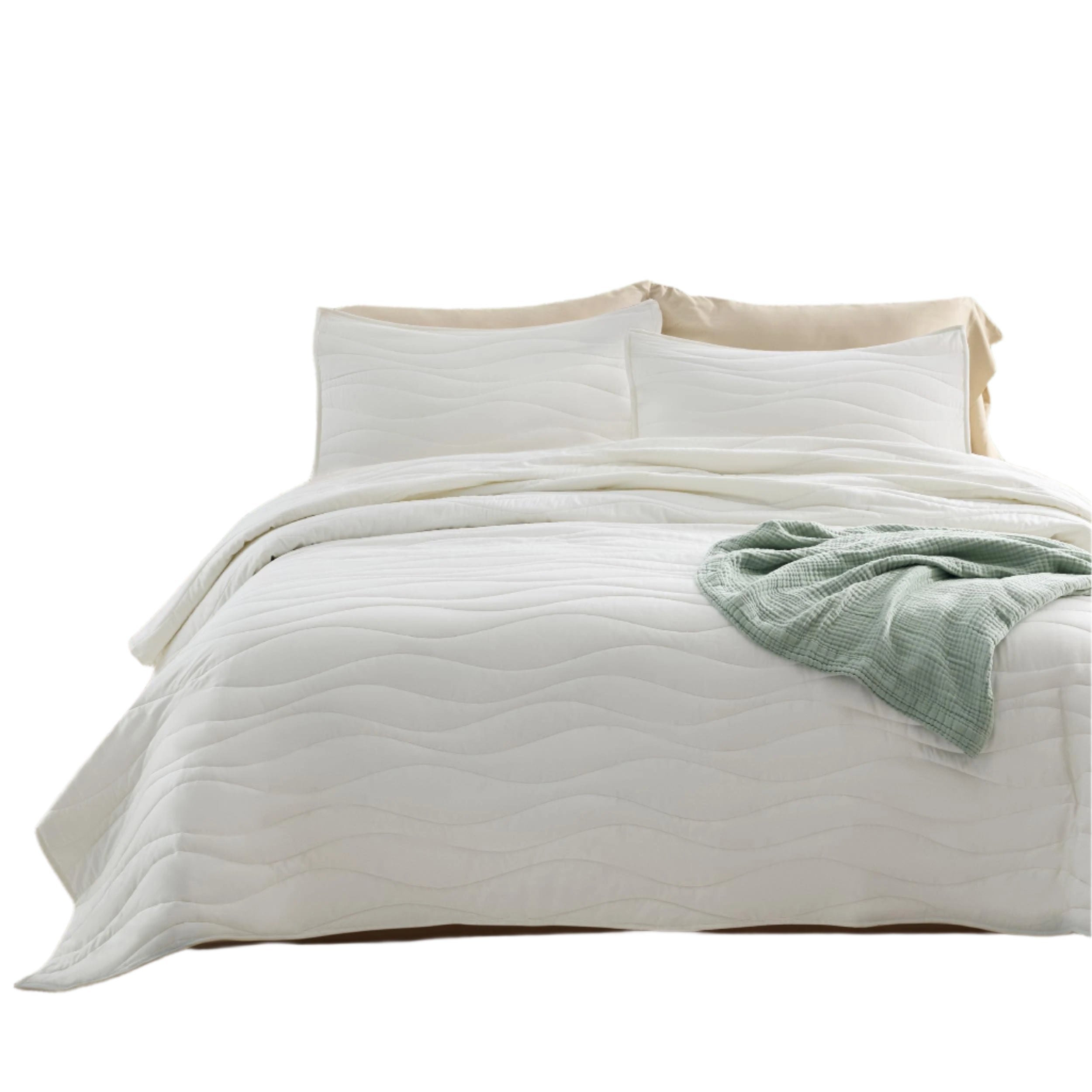 Cooling Quilt Queen Size Summer Quilt - Tencel Lyocell and Cotton Comforter