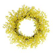 30" Artificial Winter Jasmine Floral Spring Door Wreath