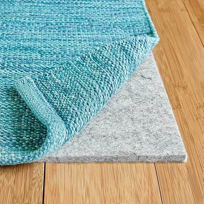 Basics - 8'x10' - 1/4" Thick - 100% Felt - Protective Cushioning Rug Pad