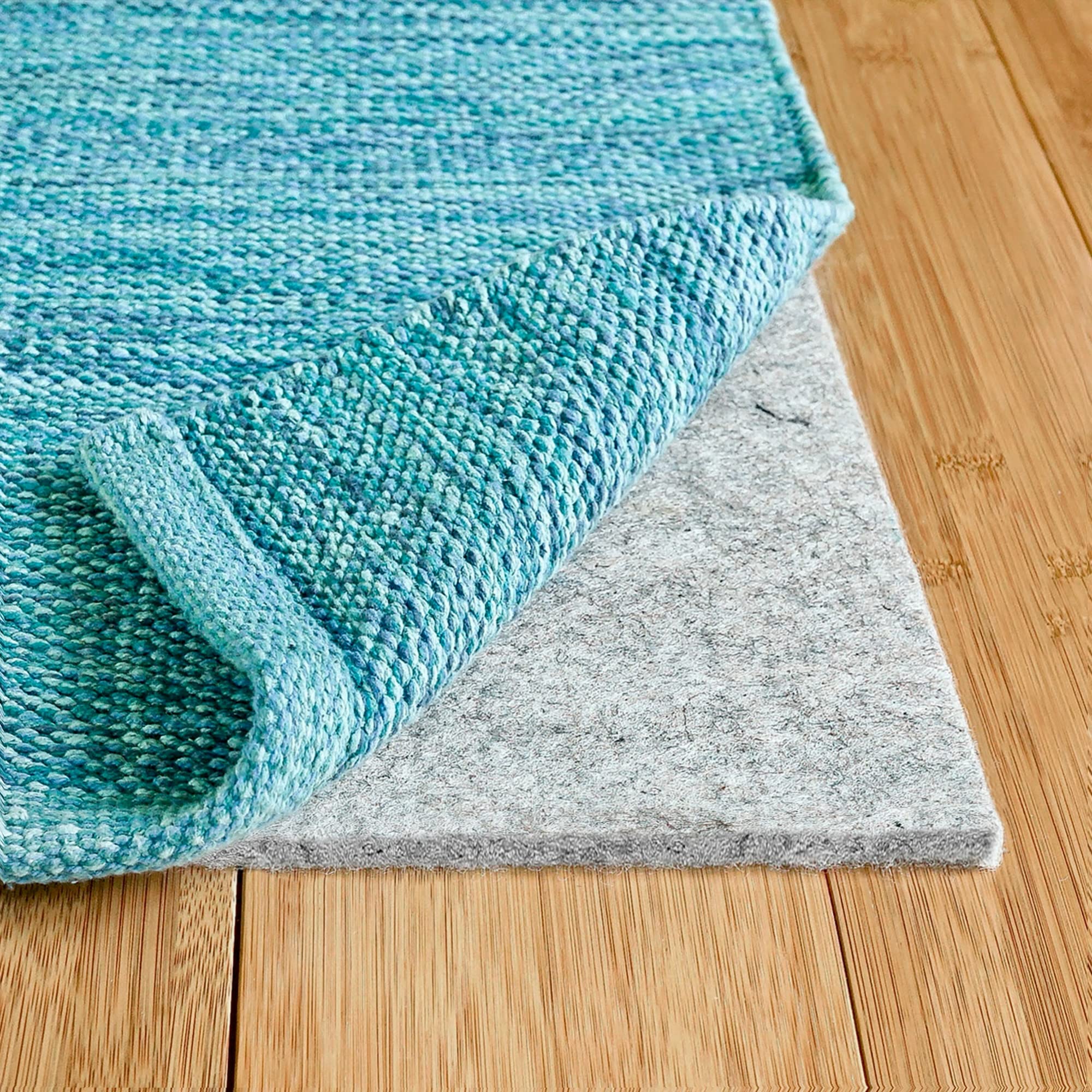 Basics - 8'x10' - 1/4" Thick - 100% Felt - Protective Cushioning Rug Pad