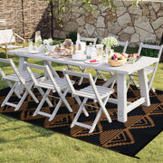 Anidaroel 8x10ft Camping Rug for Outside RV