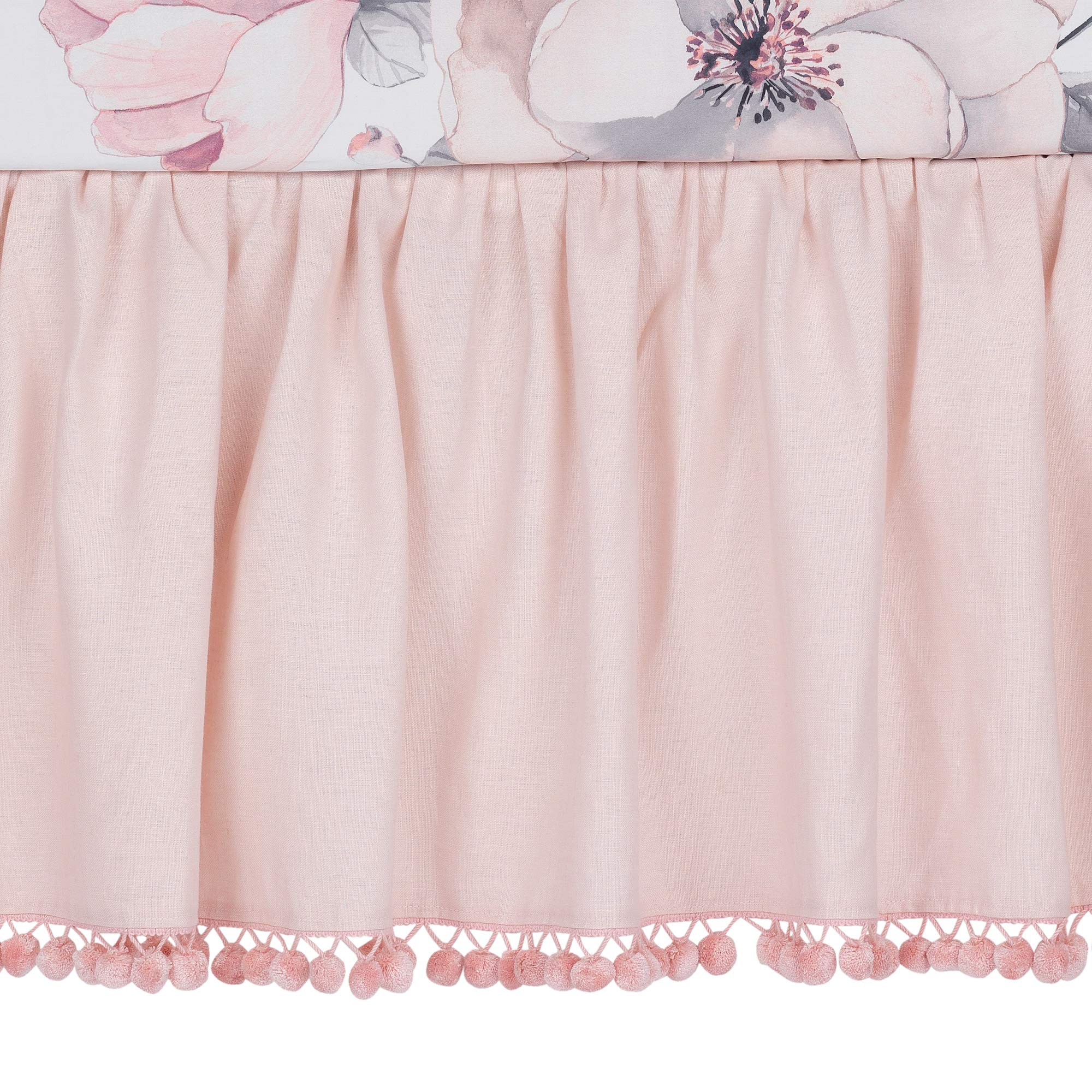 Signature Botanical Baby Watercolor Floral 4-Piece Baby Bedding