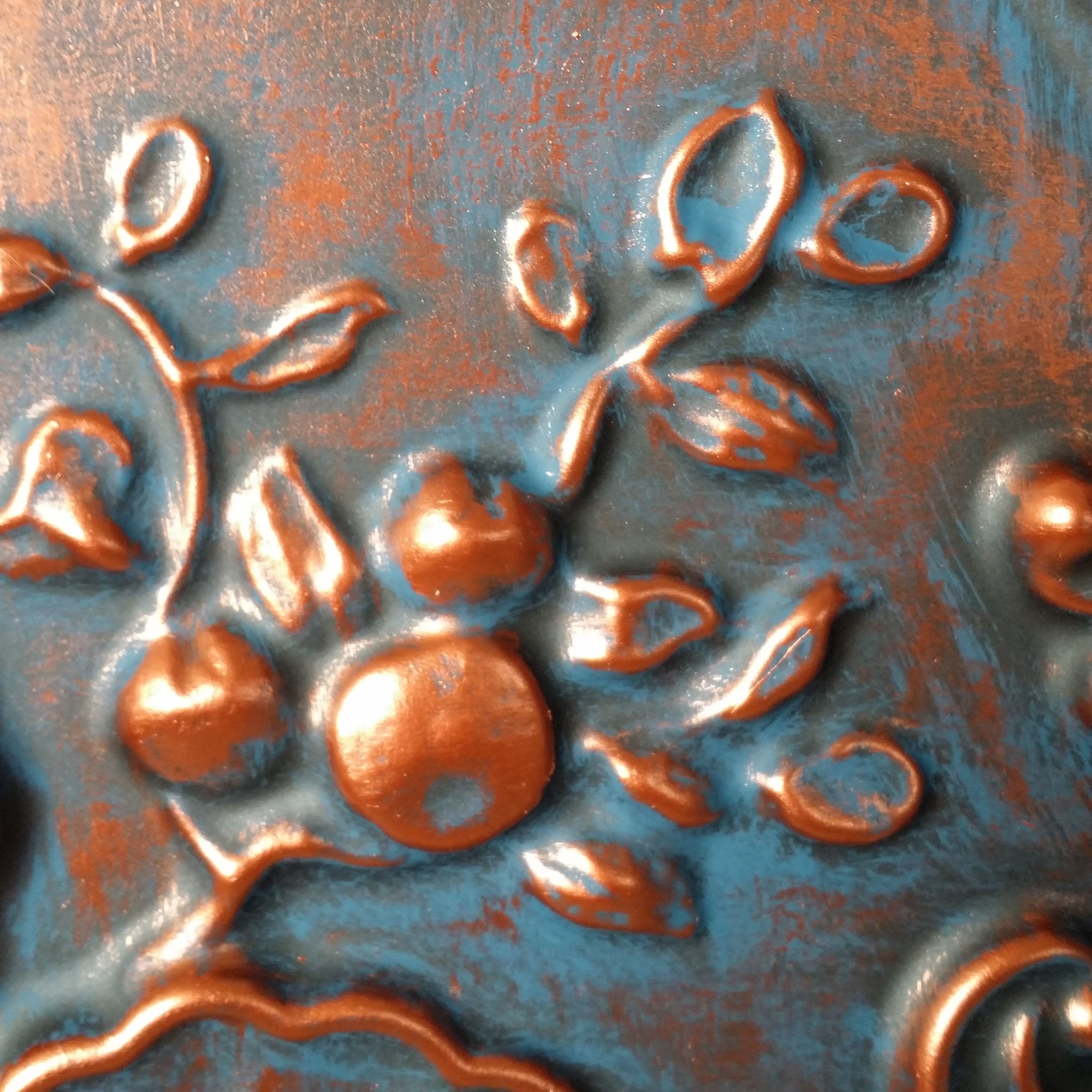 Ceiling Tiles Faux tin Paint Antique Copper Restaurant Decor Wall Panels PL19 10pcs/lot