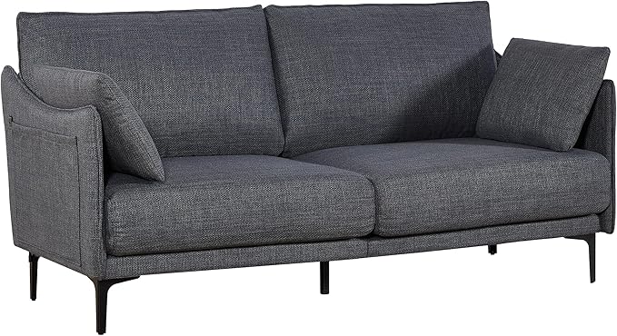 Simple Style Modern 3 Seat Loveseat Couch Sofa