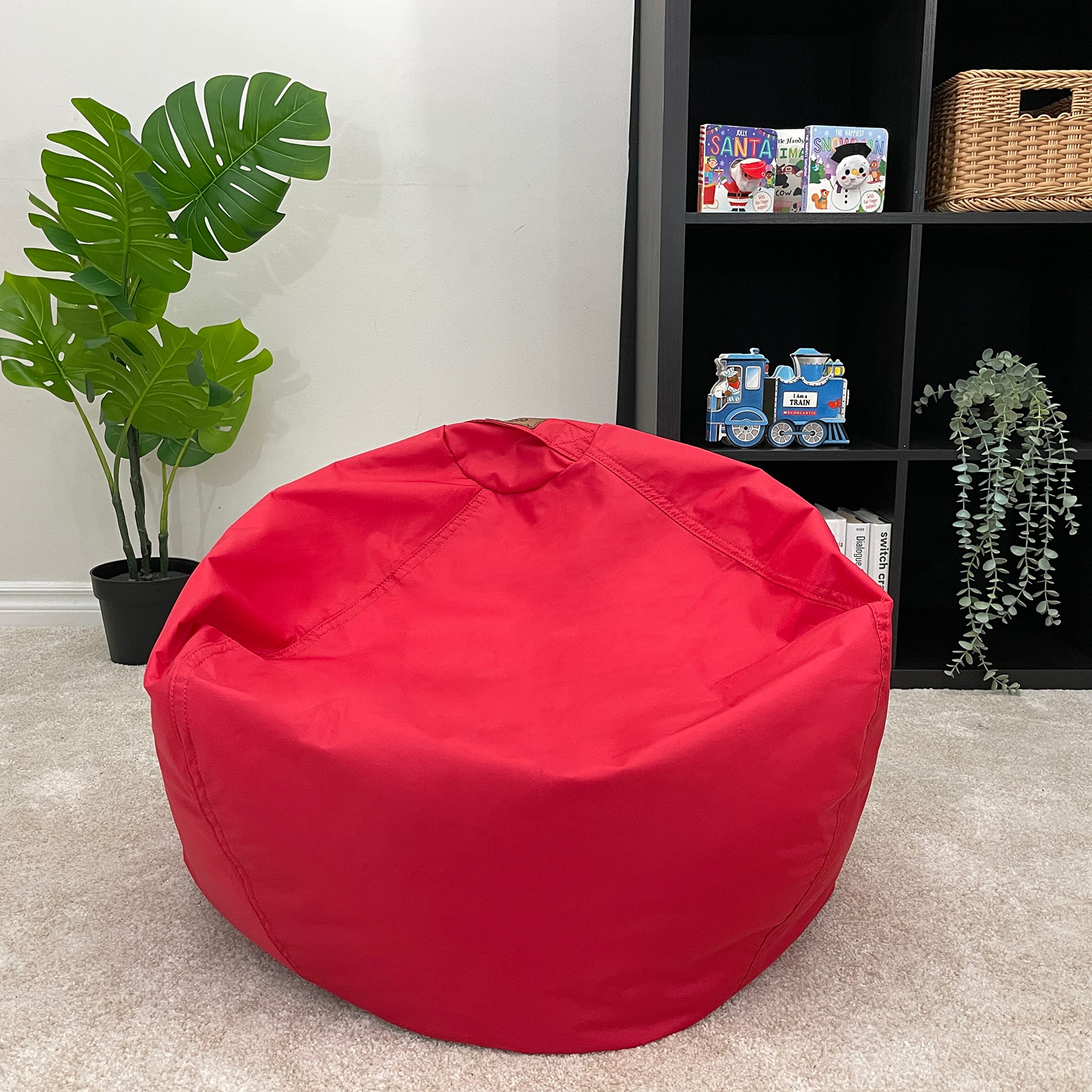 Classic Kids Bean Bag Chair (Filled) - Tough, Stain Resistant