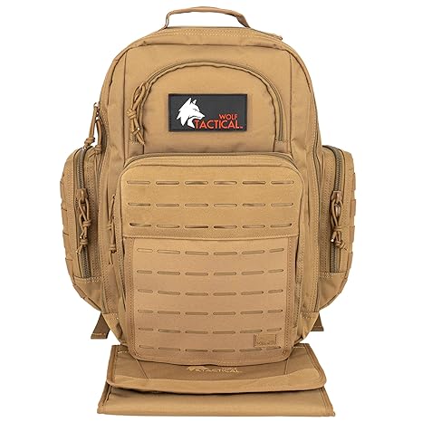 Military Inspired Diaper Bag - Dad Diaper Bag Backpack with Changing Mat
