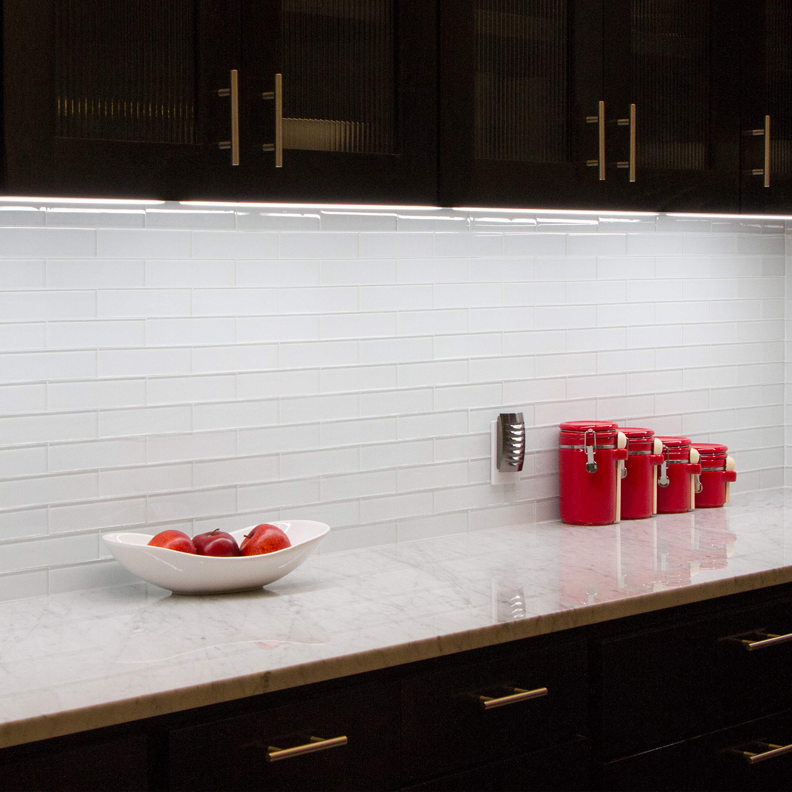 48 inch Hardwired Under Cabinet Lights, 3 Color Settings - 2700K/4000K/5000K - Warm