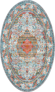Baracoa Collection Area Rug - Malecon (3' 3" x 5' 3" Oval
