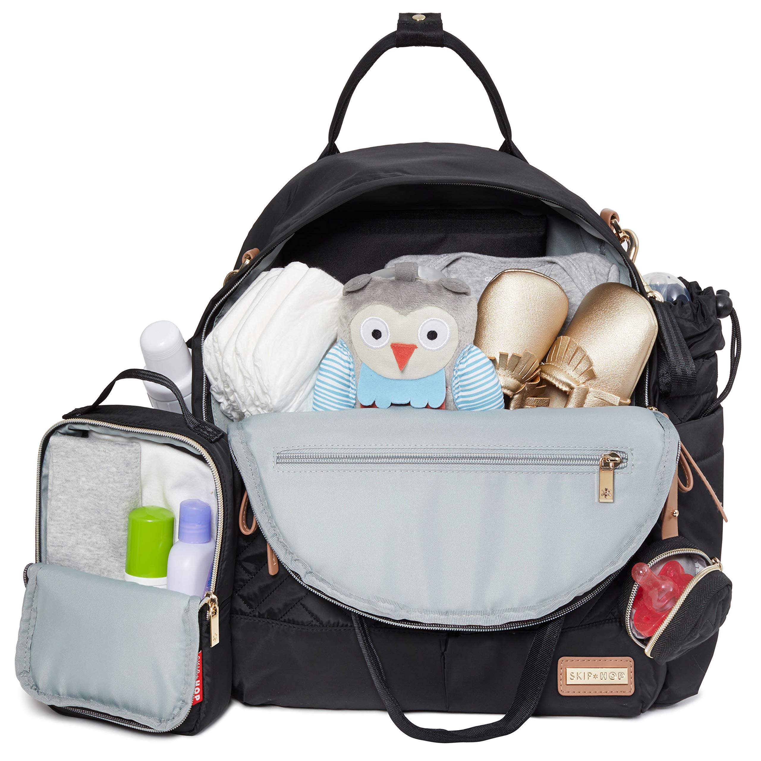Backpack: Suite 6-in-1 Diaper Backpack Set, Multi-Function Baby Travel Bag