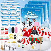 36 Pack Build a Snowman Kit, Snowman Kit Inspiring DIY Crafts for Kids