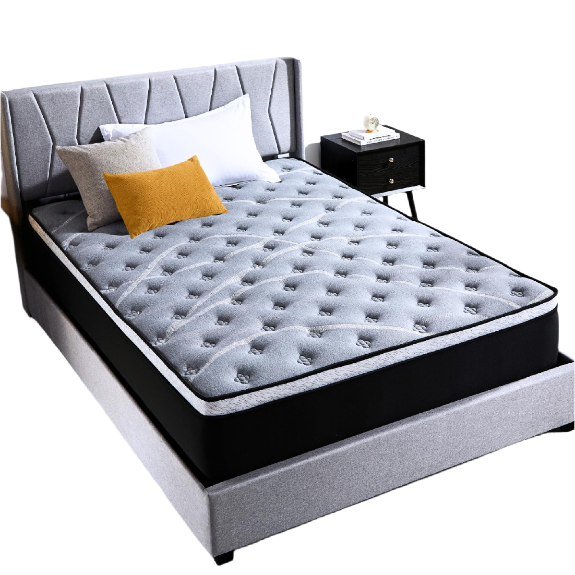 12 Inch Full Size Mattress, Memory Foam Hybrid Mattress Full in a Box