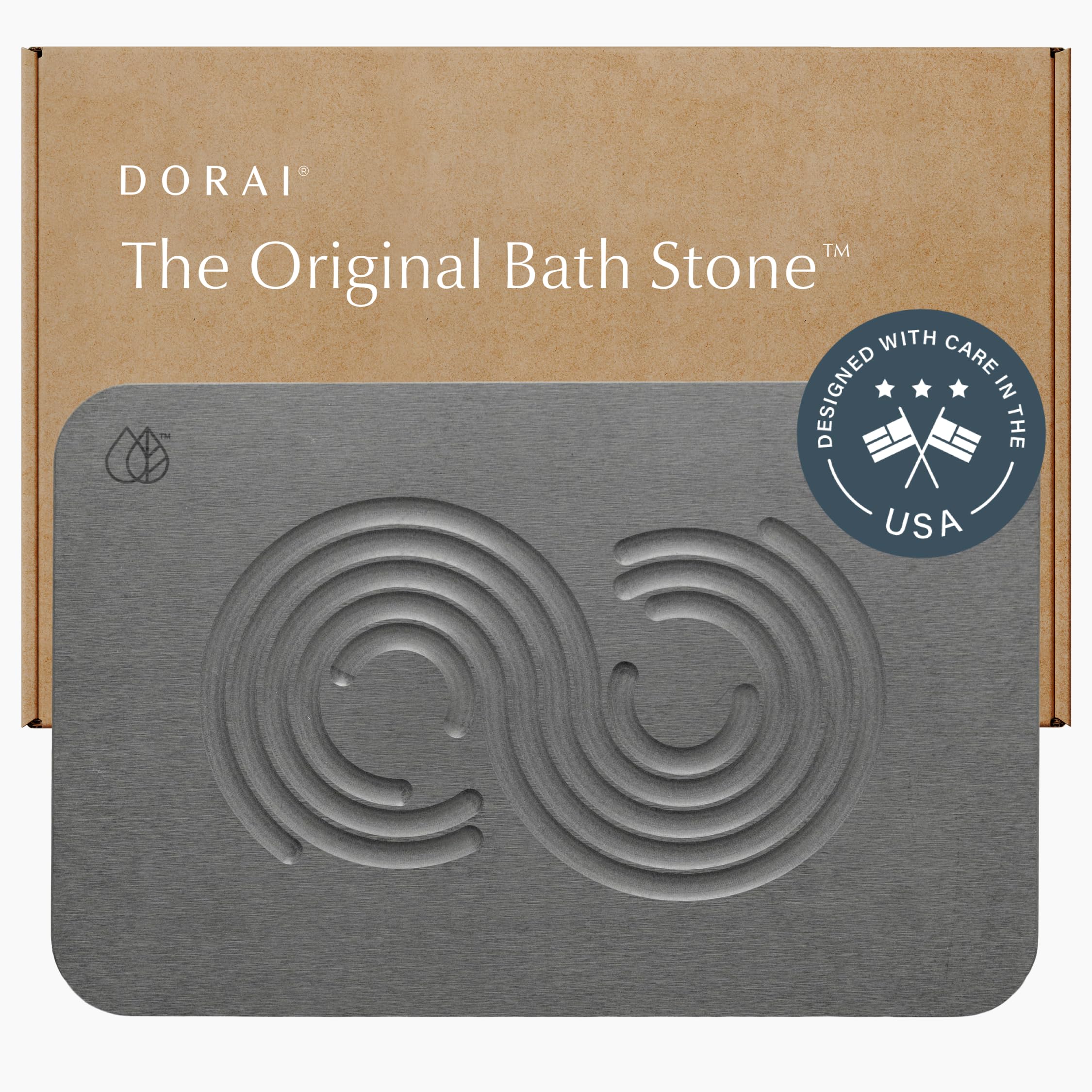 Home Bath Stone Mat 23.6"x15.4" – Quick-Dry