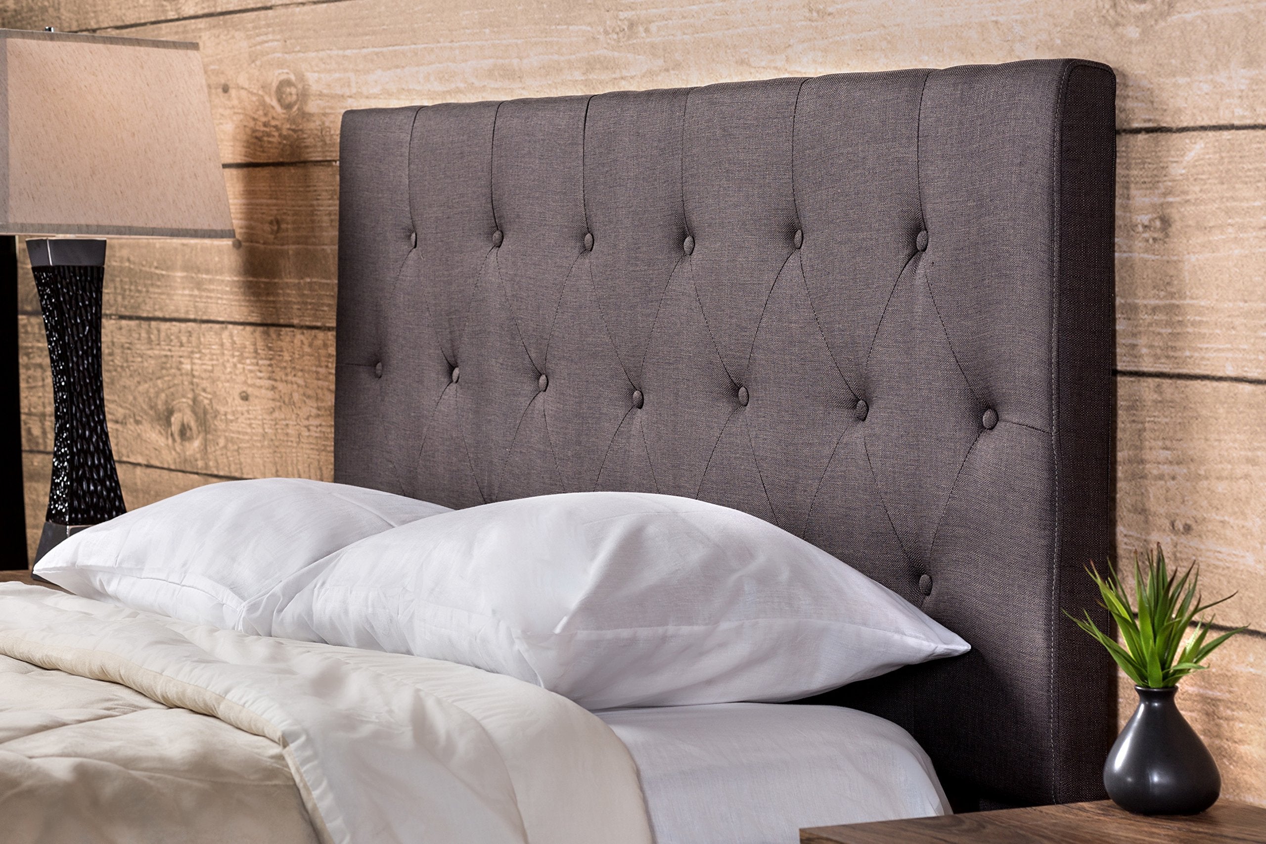 Gardenia Headboard, Full/Queen, Gray