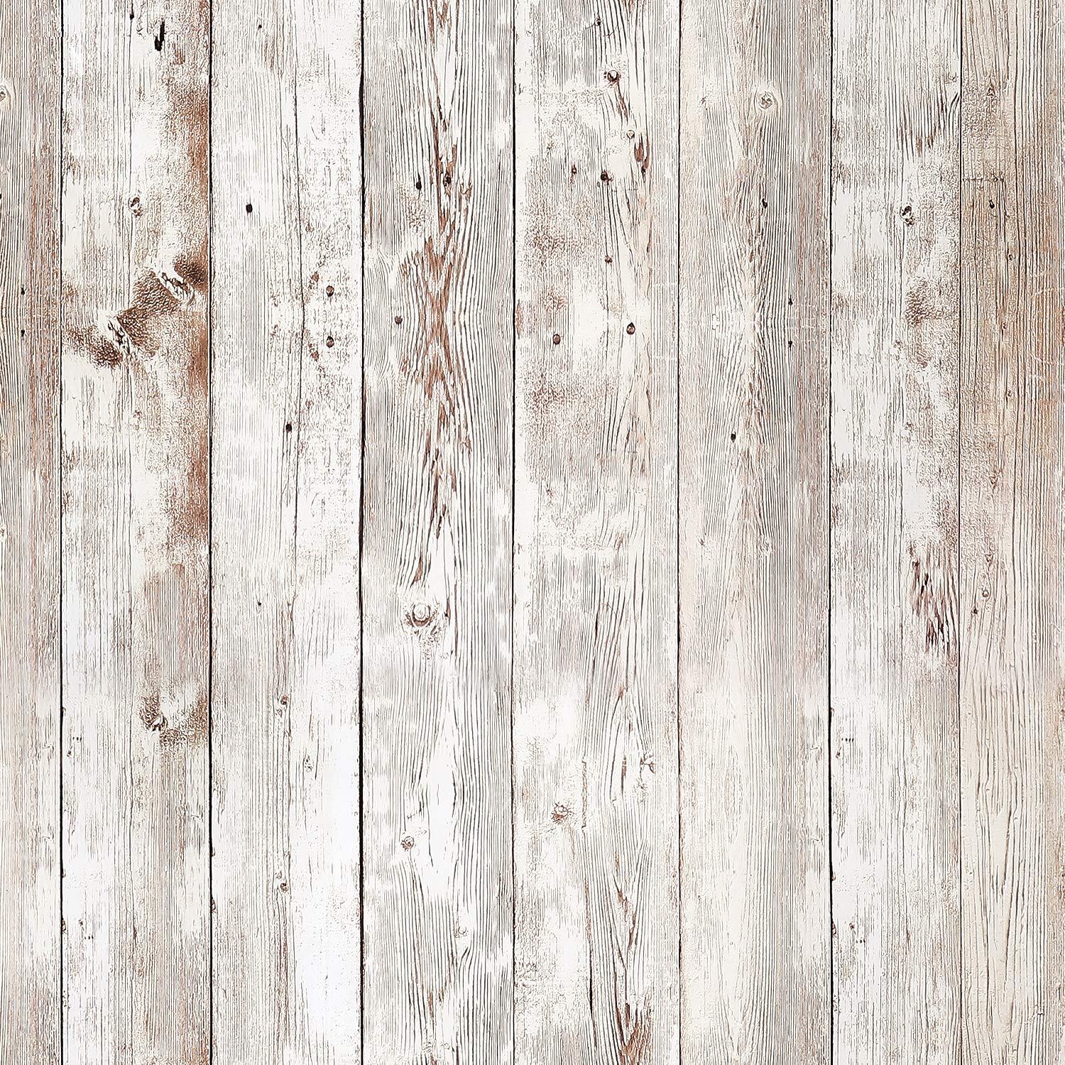 Wood Wall Paper Decorations 17.7x276 Inch Shiplap Peel and Stick Wallpaper Wood Bulletin