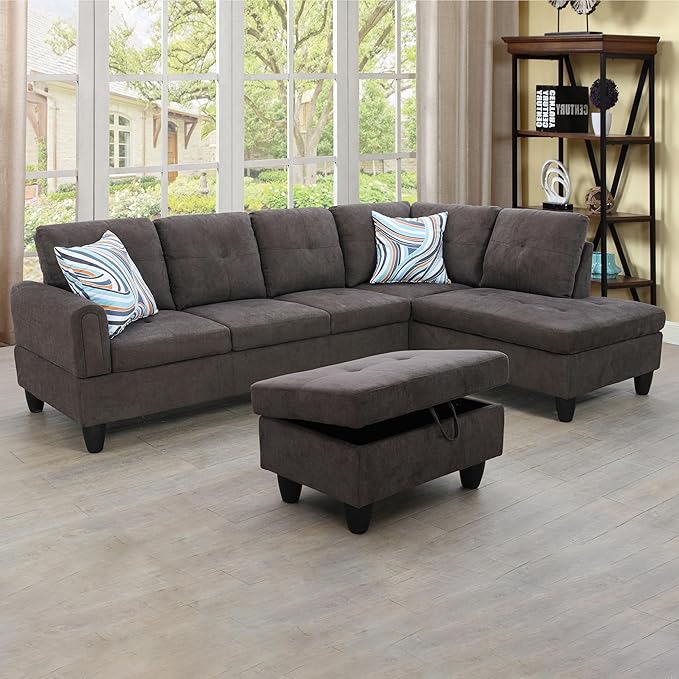 Couches for Living Room L Shaped Couch Upholstered Futon Sofa,living room