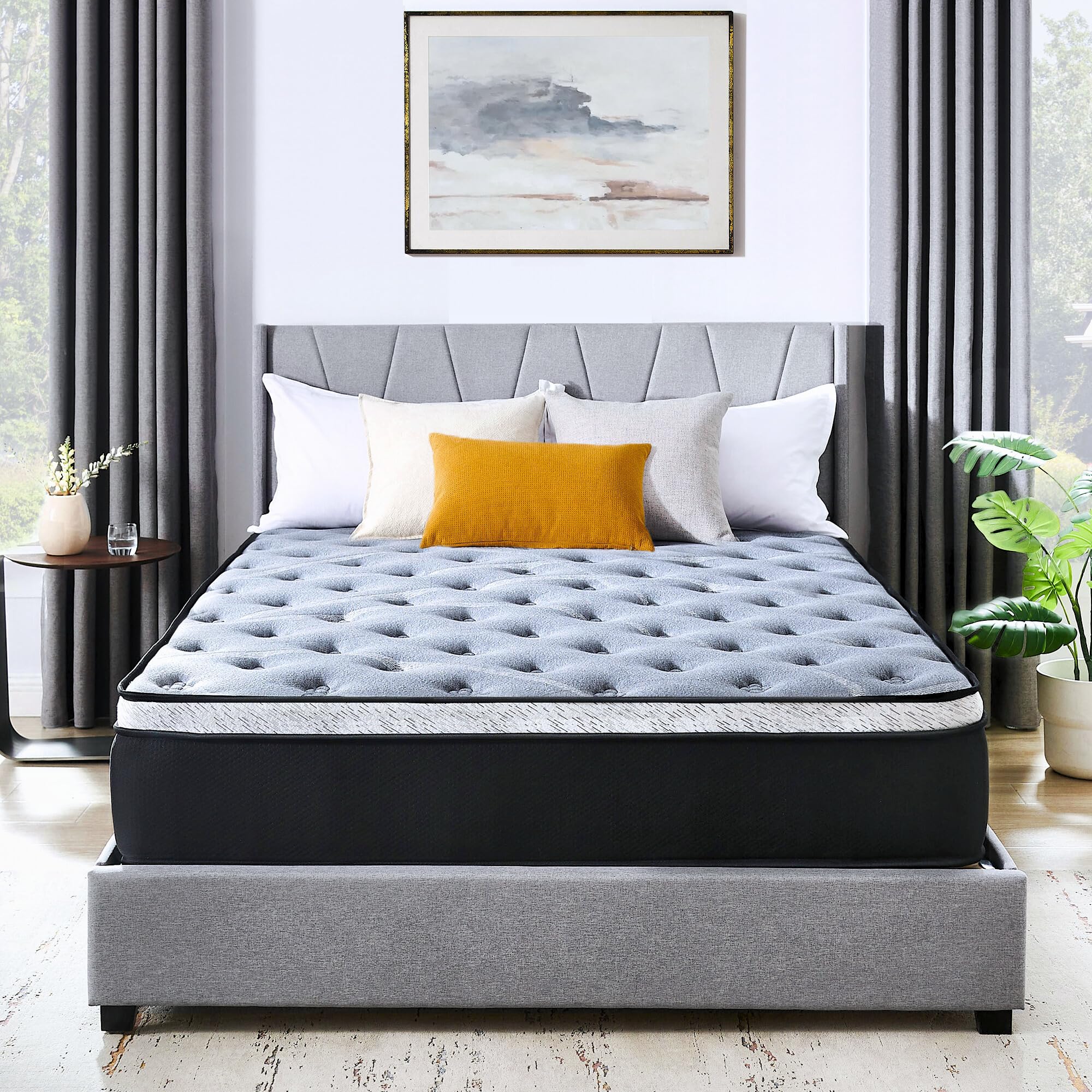 12 Inch Full Size Mattress, Memory Foam Hybrid Mattress Full in a Box