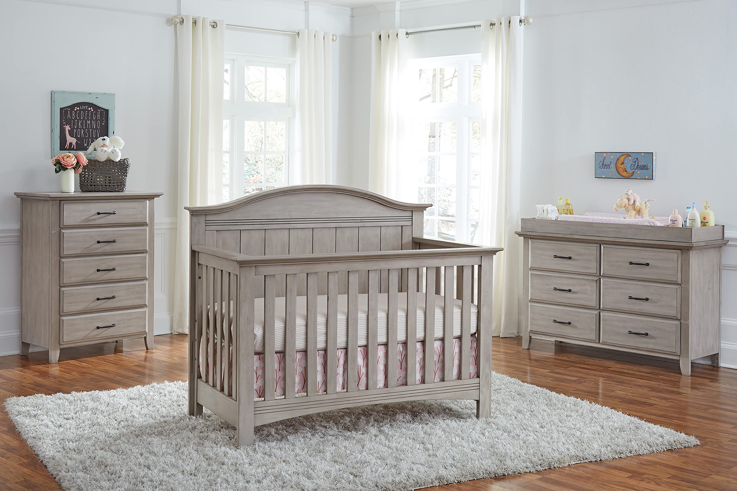 Chandler Premium 4-in-1 Convertible Crib