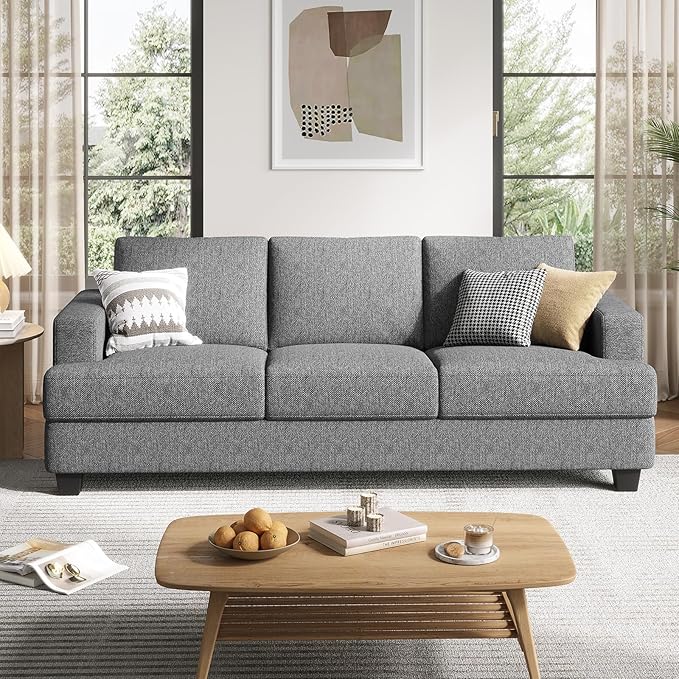 Seats Oversize, 3 Seater Sofa for Living Room,Modern Couch and Sofa