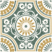 12-in by 12-in Yellow Ezra Vinyl Peel & Stick Floor Tiles (10 Tiles), (10 sq.ft./Carton)