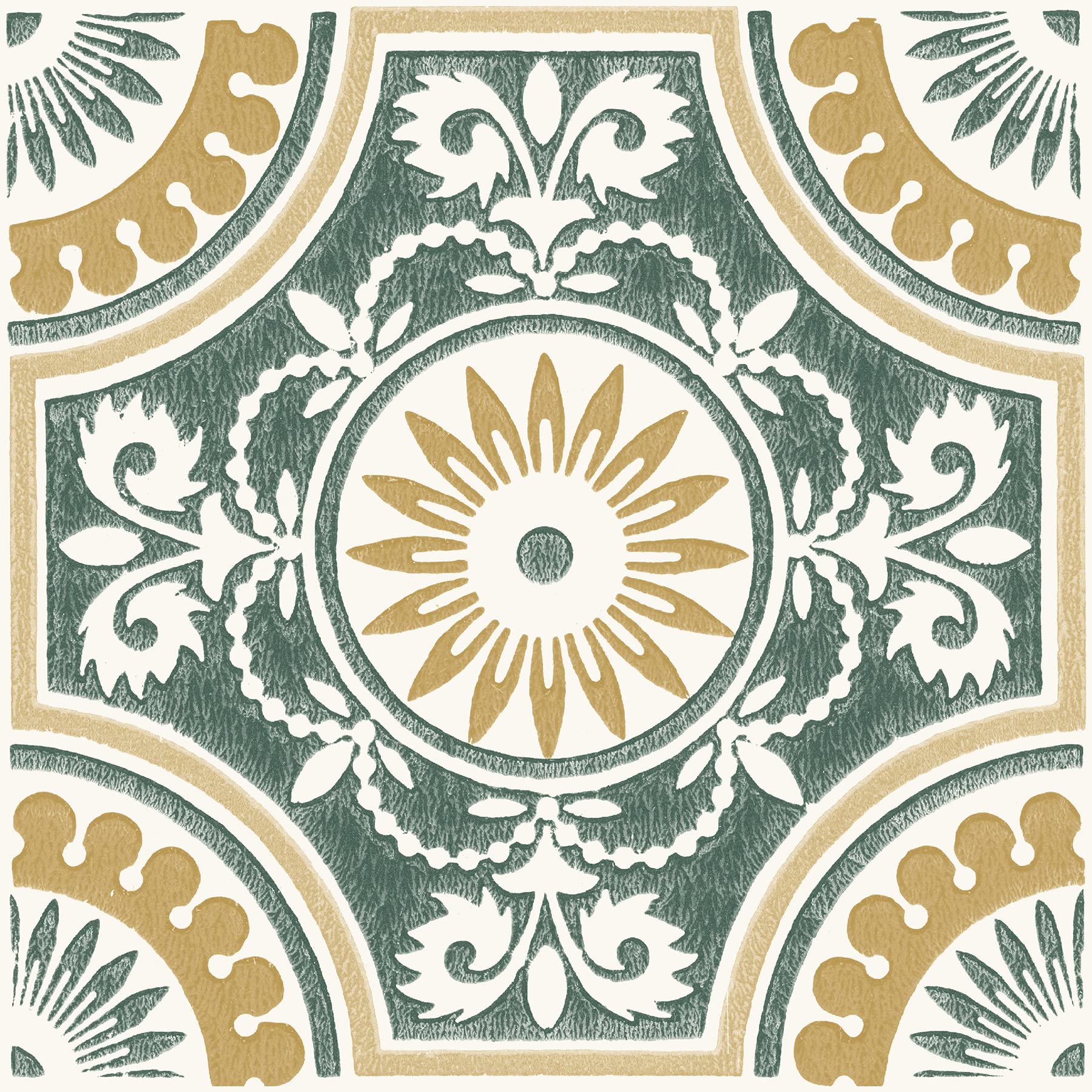 12-in by 12-in Yellow Ezra Vinyl Peel & Stick Floor Tiles (10 Tiles), (10 sq.ft./Carton)