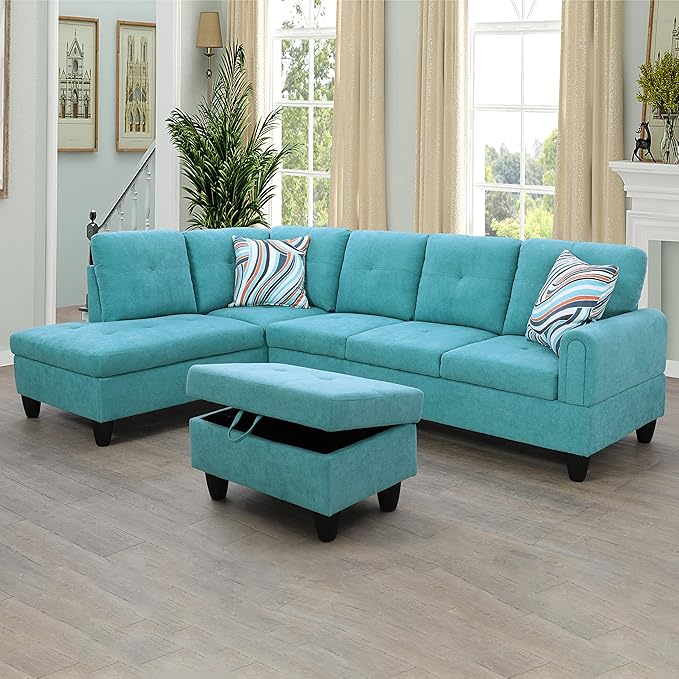 Couches for Living Room L Shaped Couch Upholstered Futon Sofa,living room