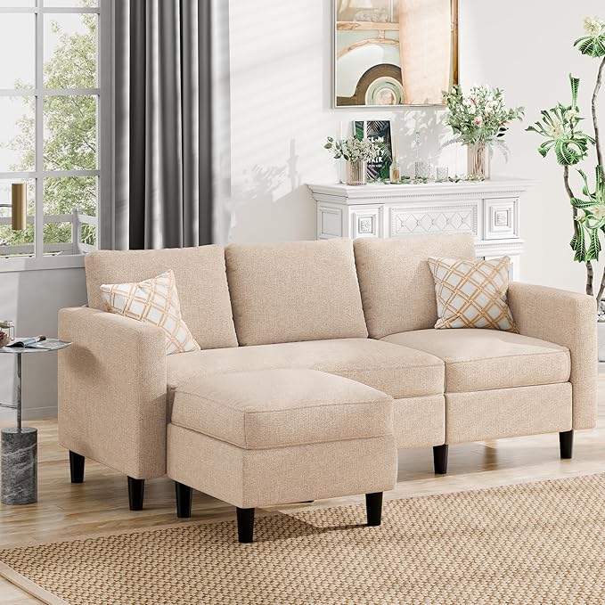 Sectional Sofa Couch Convertible L Shaped Sofas