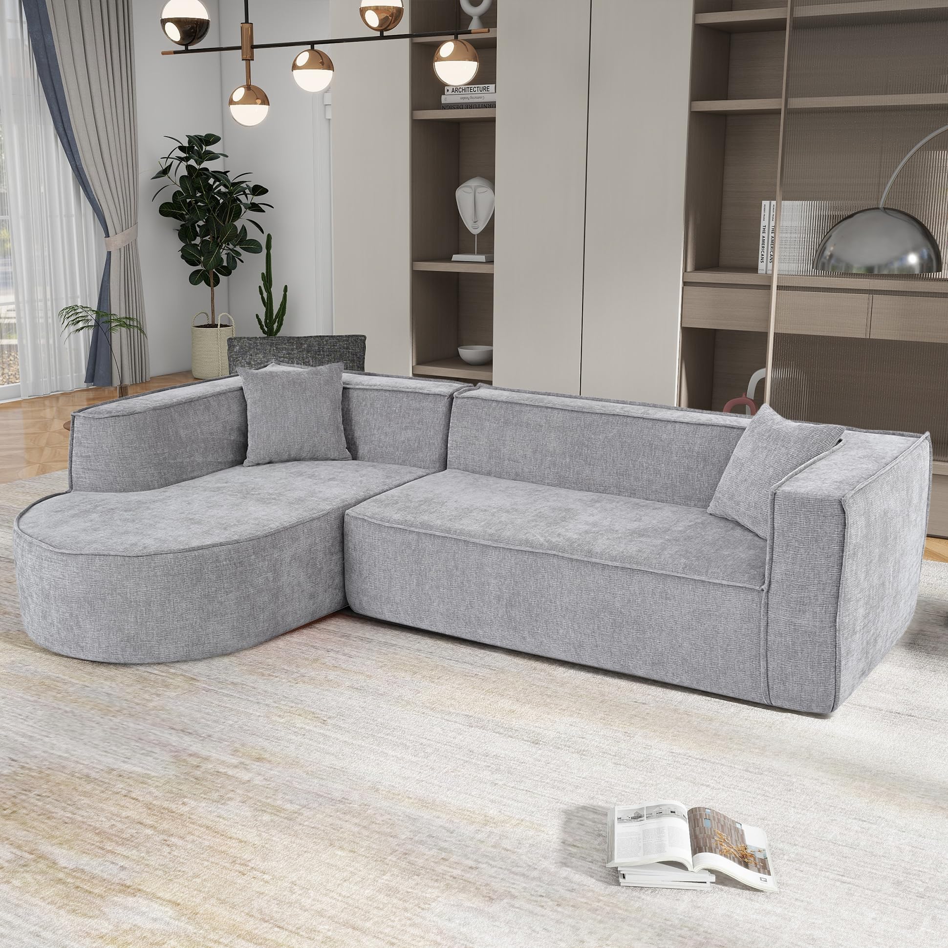 Sectional Sofa with L-Shape Chaise
