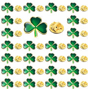 25/50/100pcs St. Patrick's Day clover lapel pin Clover pin brooch Patrick's Day