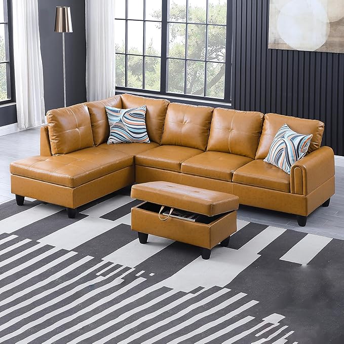 Couches for Living Room L Shaped Couch Upholstered Futon Sofa,living room