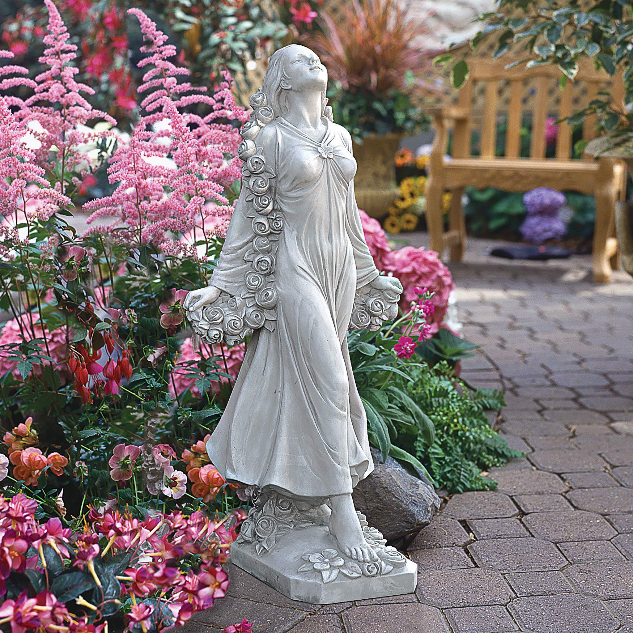 KY47018 Flora Divine Patroness of Gardens Roman Statue