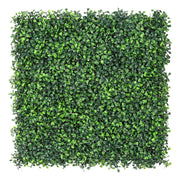 12 Pieces 20"x 20" Artificial Boxwood Panels Topiary Hedge Plant