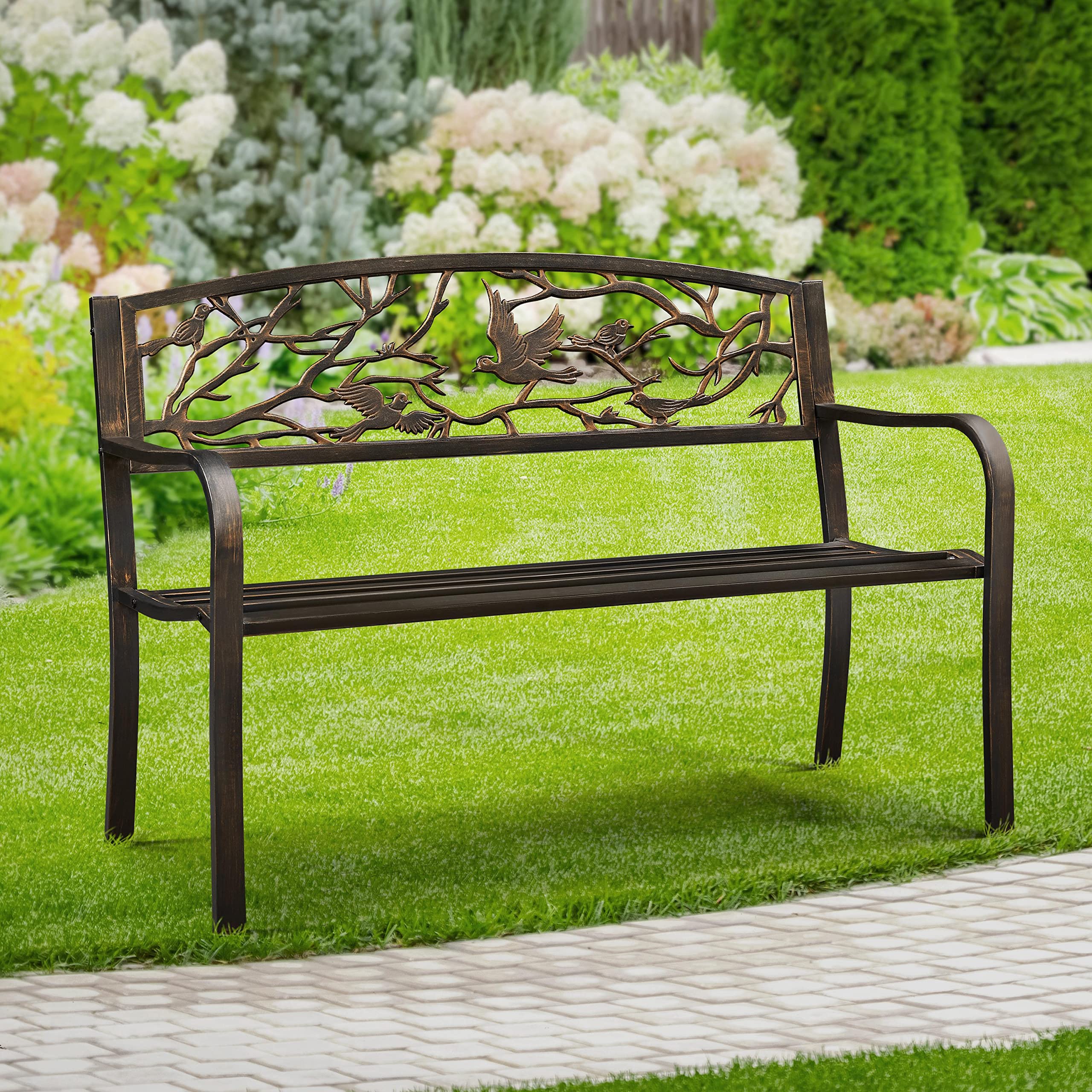 Outdoor Garden Bench Patio Furniture Chair Outdoor