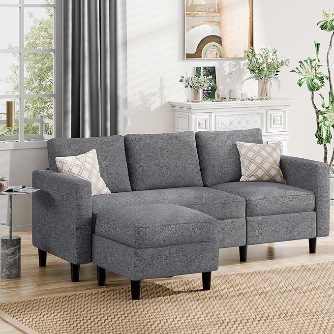 Sectional Sofa Couch Convertible L Shaped Sofas