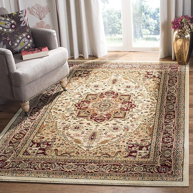 8x10 Large Area Rug for Living Room, Washable Bedroom Rug
