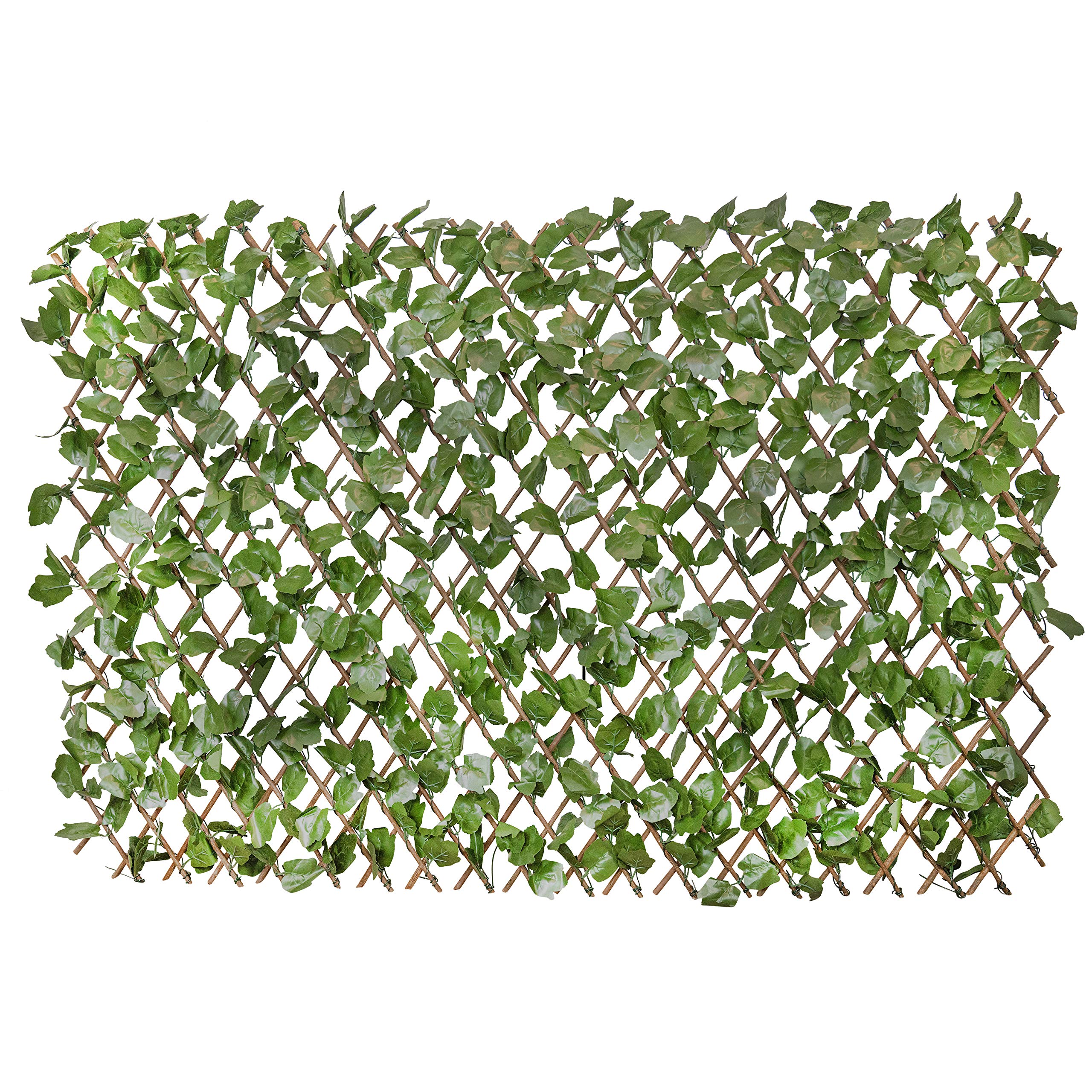 Faux Ivy Greenery Yard Decoration, Ivy Hedge Privacy Screen, Expandable (1 Piece)