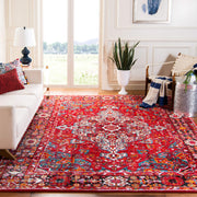 Vintage Hamadan Collection Area Rug - 9' x 12', Red & Multi