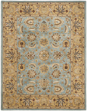 Heritage Collection Area Rug - 7'6" x 9'6", Blue & Gold