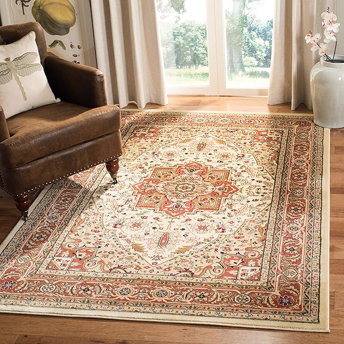 8x10 Large Area Rug for Living Room, Washable Bedroom Rug