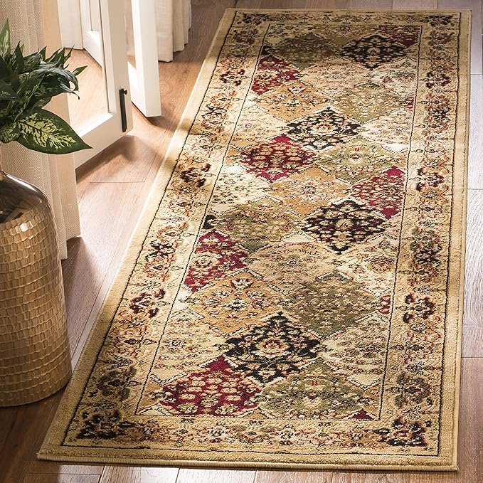 Lyndhurst Collection Area Rug - 9' x 12', Multi & Beige